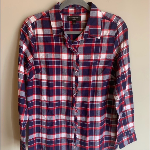 Banana Republic Button down shirt size medium - Picture 6 of 8